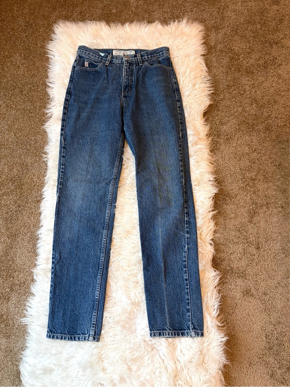 Vintage Classic Fit Narrow Leg Jeans